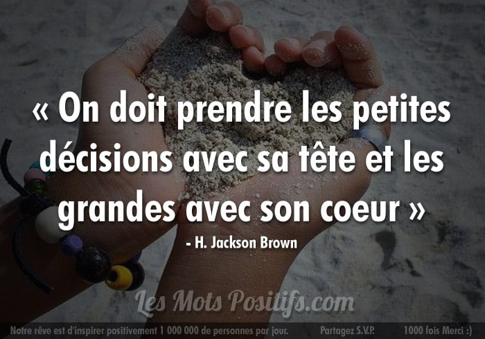 Faire les bons choix