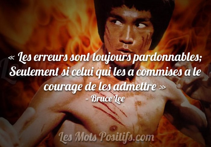 Citation sur Le courage d’admettre ses erreurs