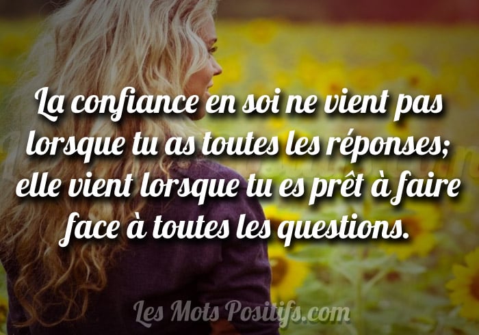 Faire face aux questions