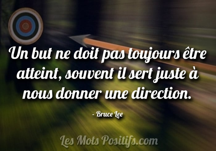 Citation sur Avoir des objectifs