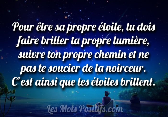 Ne pas te soucier de la noirceur