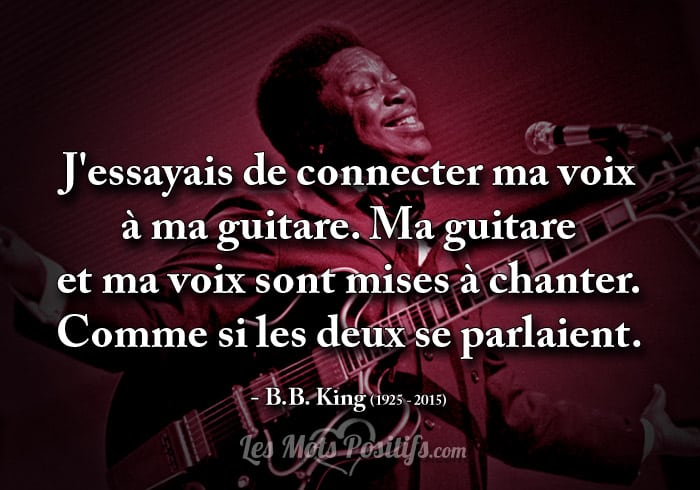 Citation sur Hommage à B.B. King