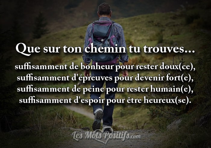 Sur ton chemin