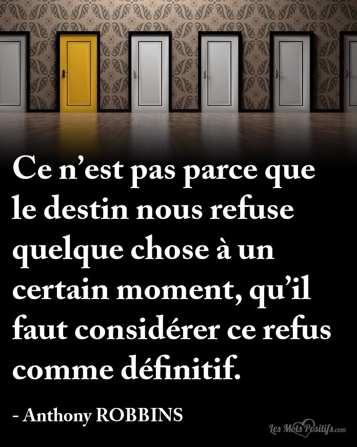 Quelle est votre attitude face à un refus ?