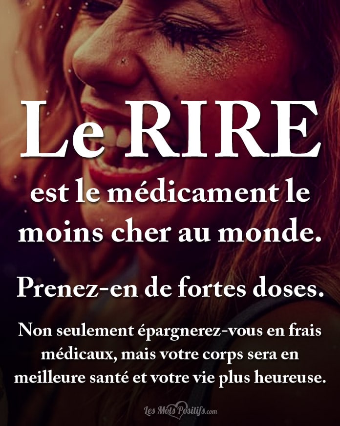 Riez-vous assez dans votre vie ?