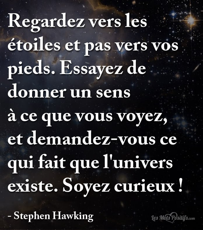 Soyez curieux !