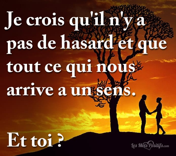 Citation sur Il n’y a pas de hasard