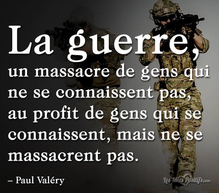 La vérité sur la guerre