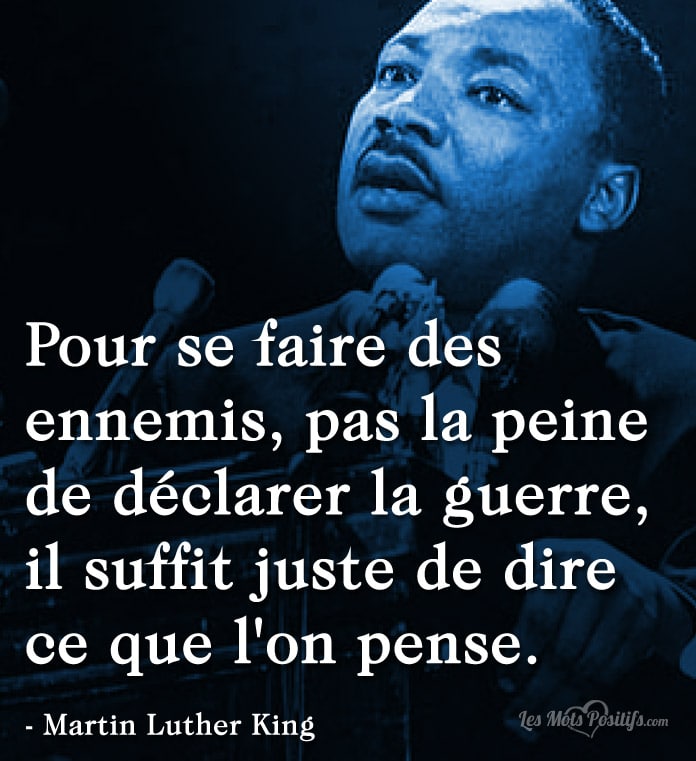 Citation sur Dire ce que l’on pense