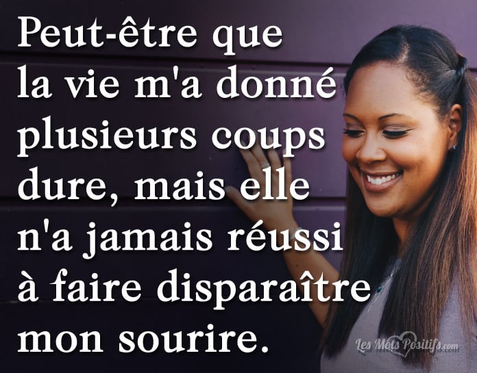 Les coups dure de la vie