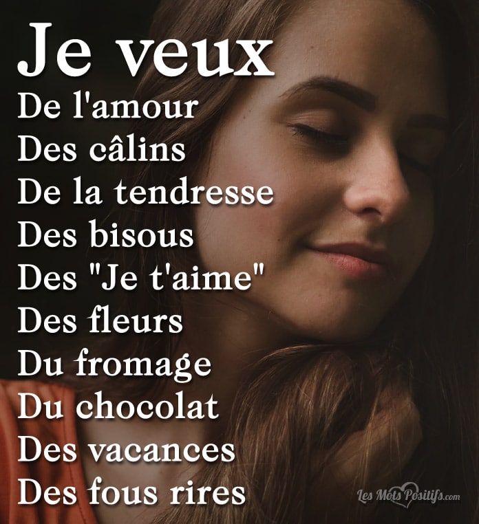 Je veux du bonheur