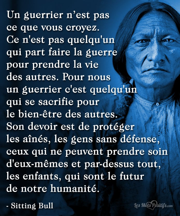 Citation sur Un guerrier n’est pas ce que vous croyez