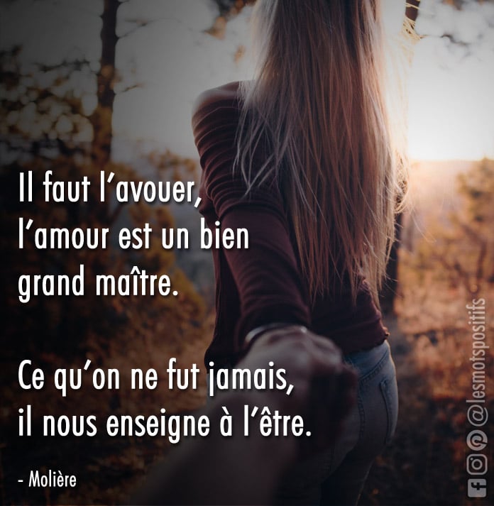 L’amour est un grand maître