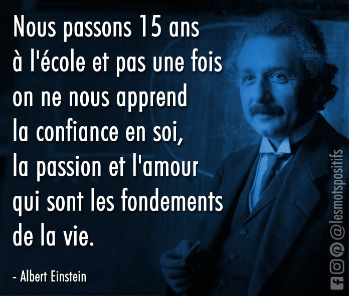 La confiance en soi, un fondement de la vie selon Albert Einstein