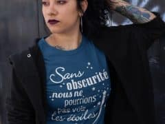 Tee-shirt pour les filles qui gardent espoir en leurs rêves malgré les difficultés