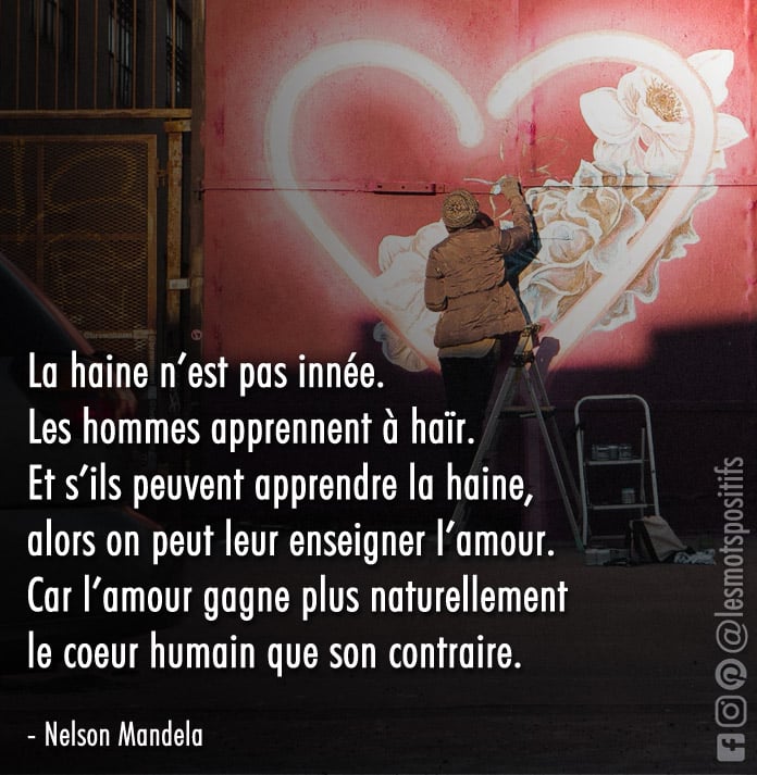 Pourquoi ai-je de la haine dans le coeur ?