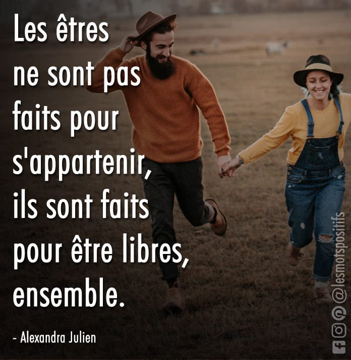 Citation sur La liberté dans le couple