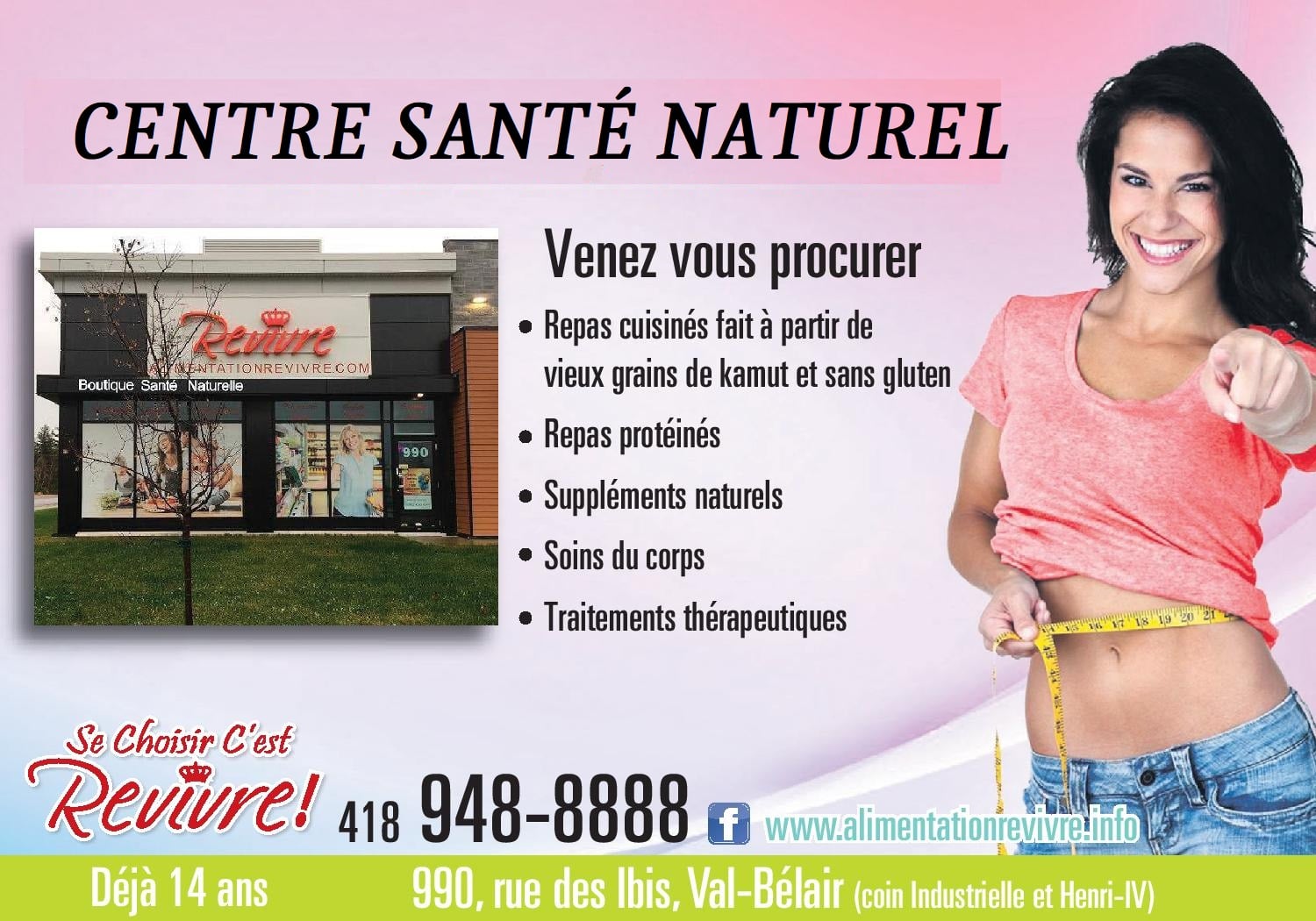 Alimentation Revivre Inc