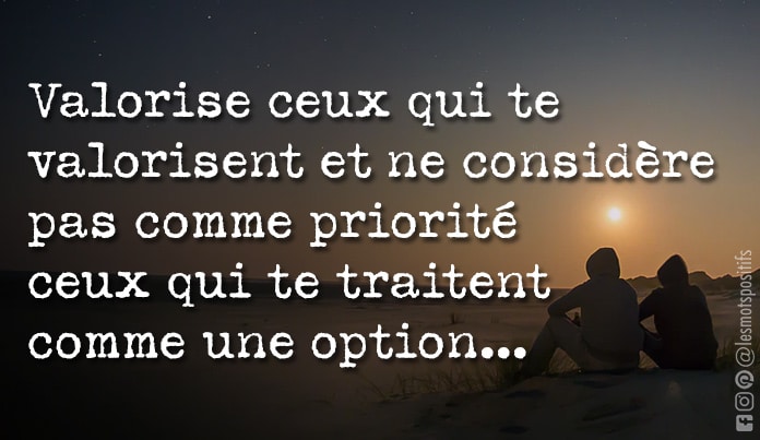 Comment ne plus être une option dans mes relations ?