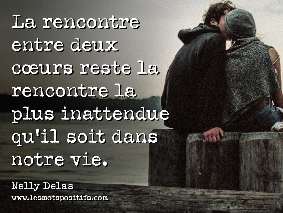 Citation sur Rencontre amoureuse entre un homme et une femme