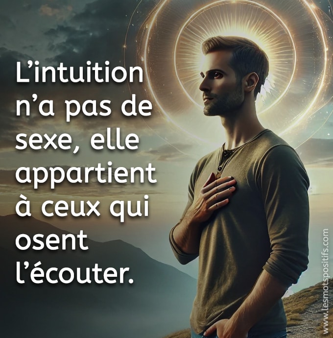 Citation sur L’intuition n’a pas de genre